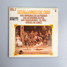 画像をギャラリービューアに読み込む, 2xLP. Varios. Sevillanas De Oro, Vol. 7 Y 8
