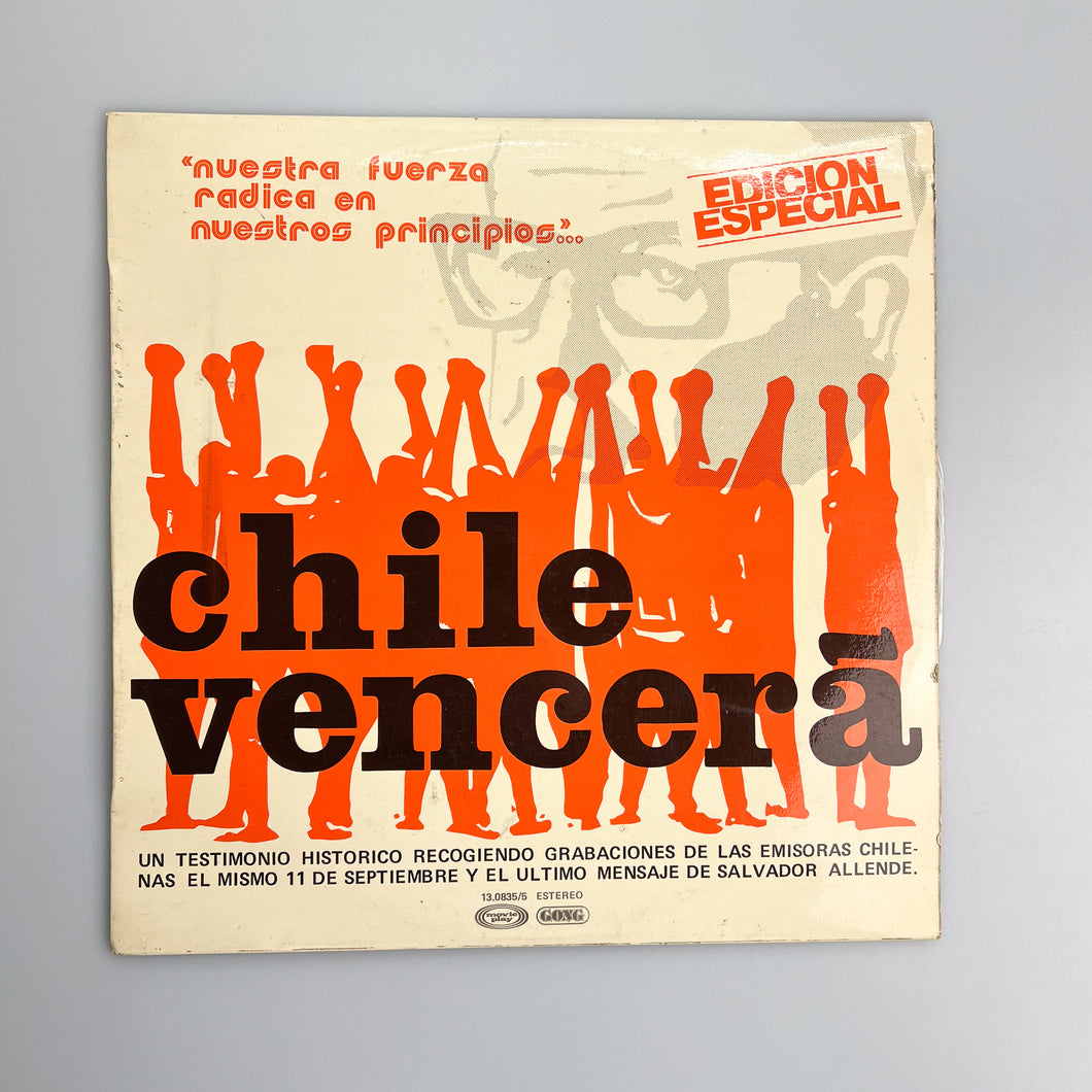 LP. Salvador Allende y Emisoras De Radio De Chile. Chile Vencerá