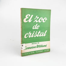이미지를 갤러리 뷰어에 로드 , El Zoo de cristal, Tennessee Williams, Colección Teatro Nº 259
