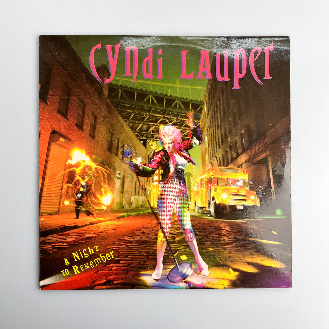 LP. Cyndi Lauper. A Night To Remember