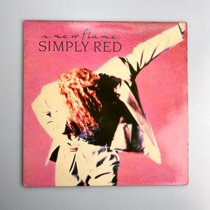 LP. Simply Red. A New Flame