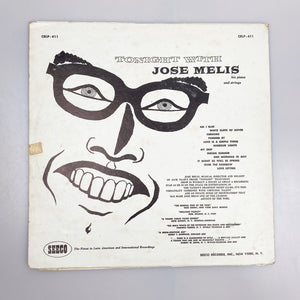 LP. Jose Melis His Piano And Strings. Tonight