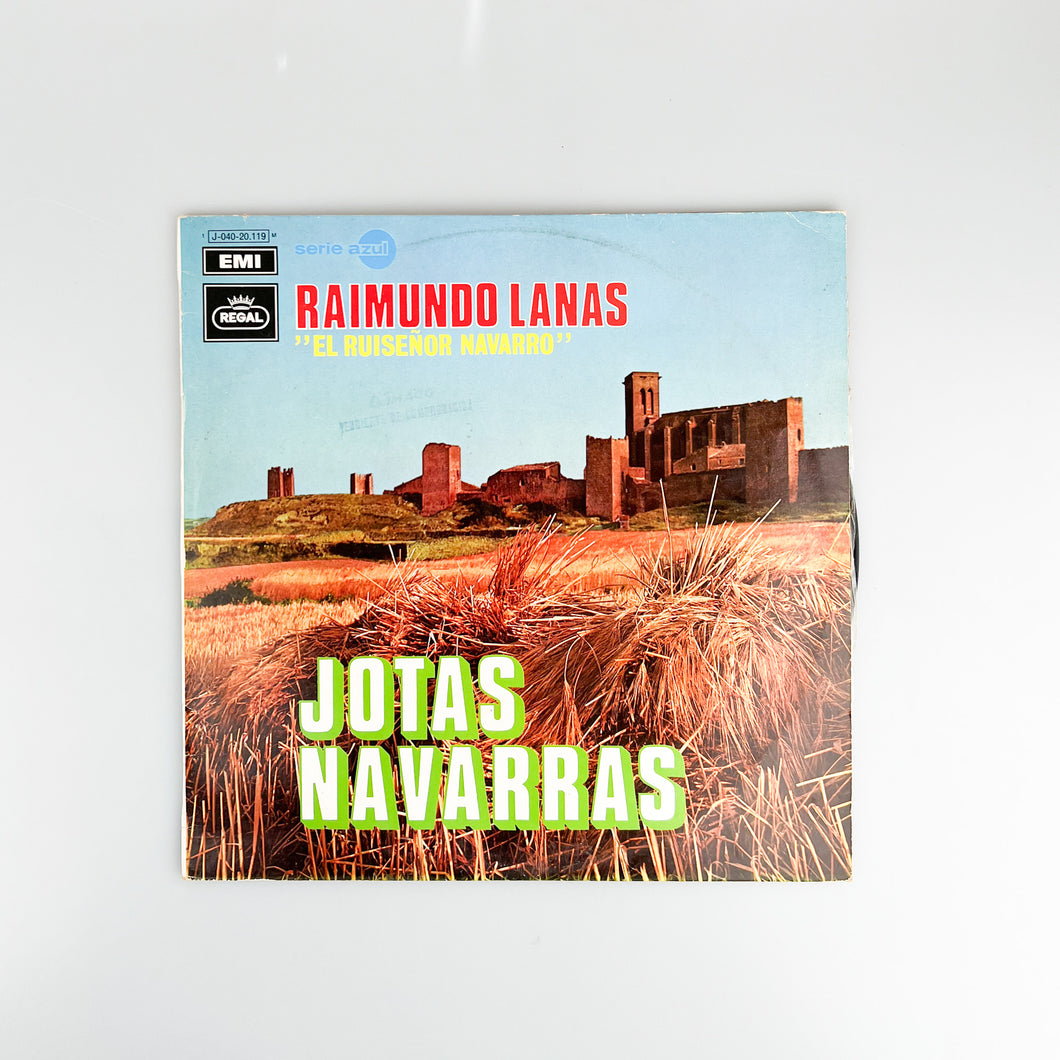 LP. Raimundo Lanas ”El Ruiseñor Navarro” Jotas Navarras
