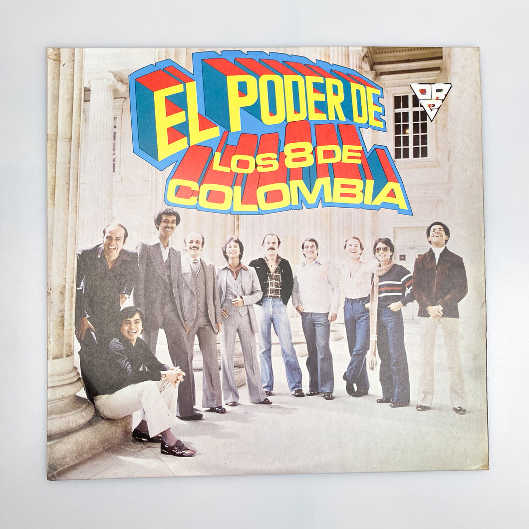LP. Los 8 De Colombia. El Poder De Los 8 De Colombia