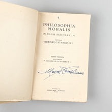 Laden Sie das Bild in den Galerie-Viewer, Philisophia Moralis, Victor Cathrein
