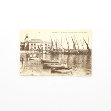Cargar imagen en el visor de la galería, Postal 409 Cannes - Le Port et le Casino Municipal (Coté ouest)
