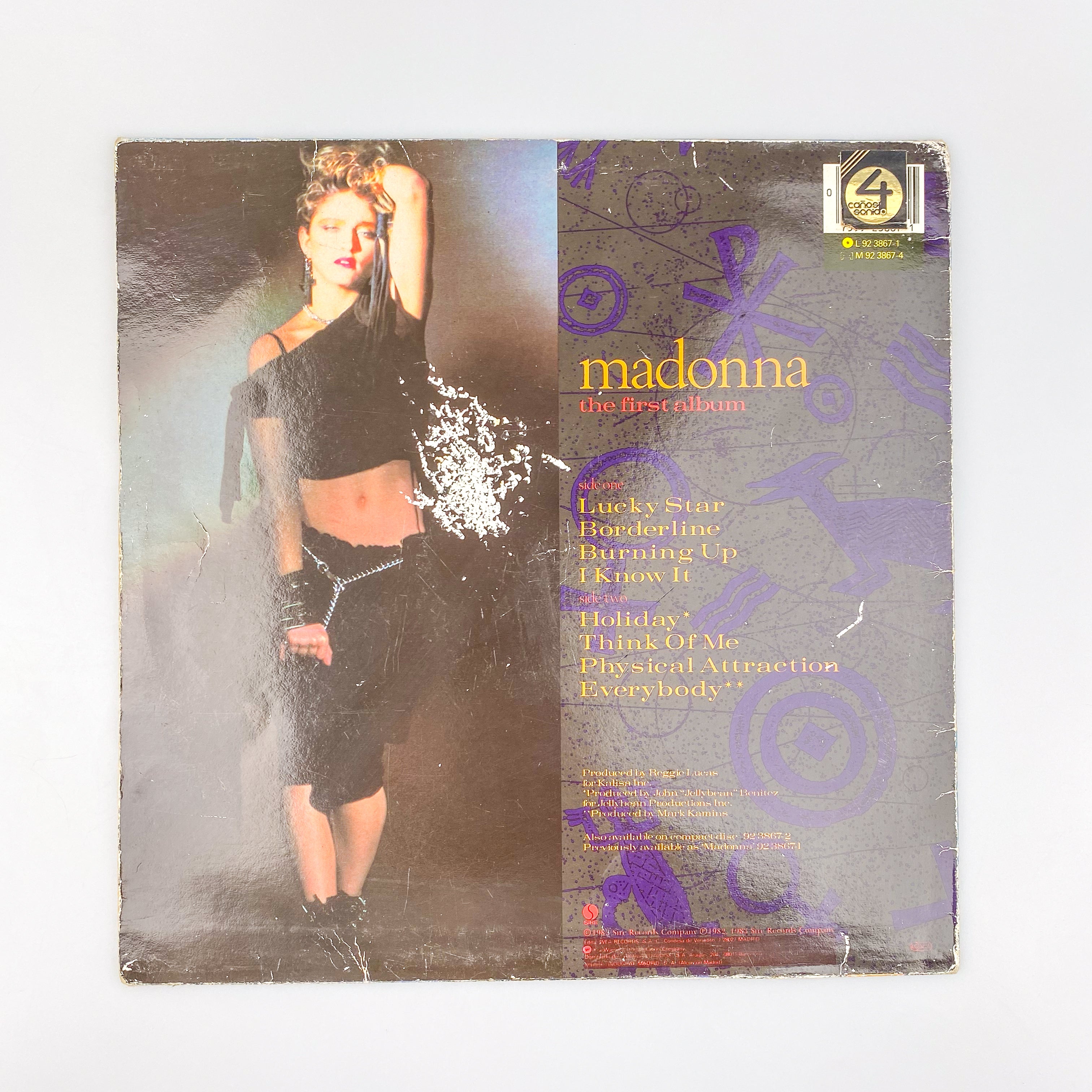 LP. Madonna. The First Album