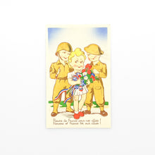 Load image into Gallery viewer, Postal apoyo militar Francia
