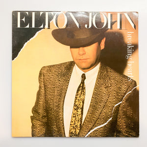 LP. Elton John. Breaking Hearts