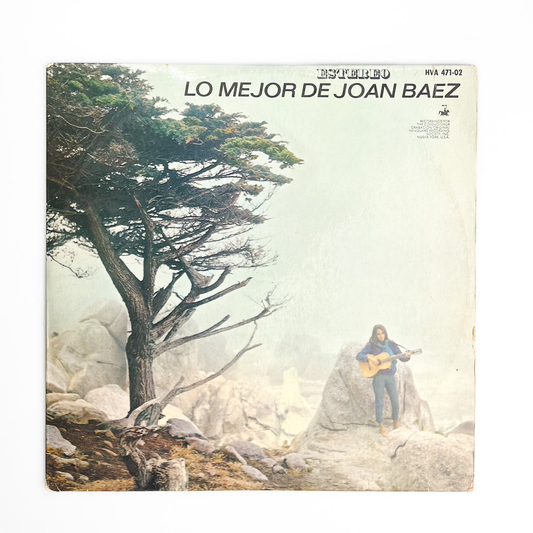 LP. Joan Baez. Lo Mejor De Joan Baez