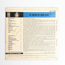 Charger l&#39;image dans la galerie, LP. Joan Baez. Lo Mejor De Joan Baez
