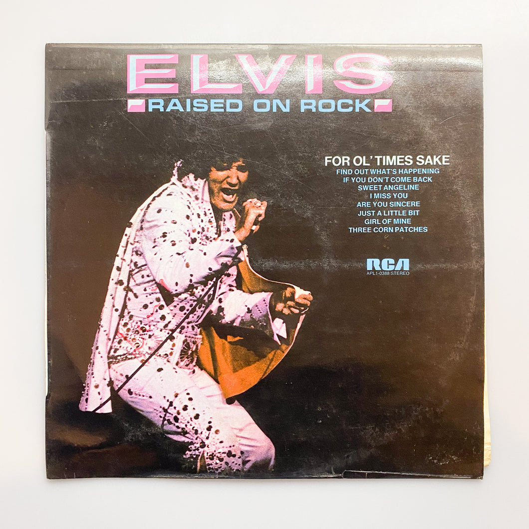 LP. Elvis. Raised On Rock / For Ol' Times Sake