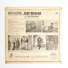 Load image into Gallery viewer, LP. Cliff Richard And The Shadows. When In Spain

