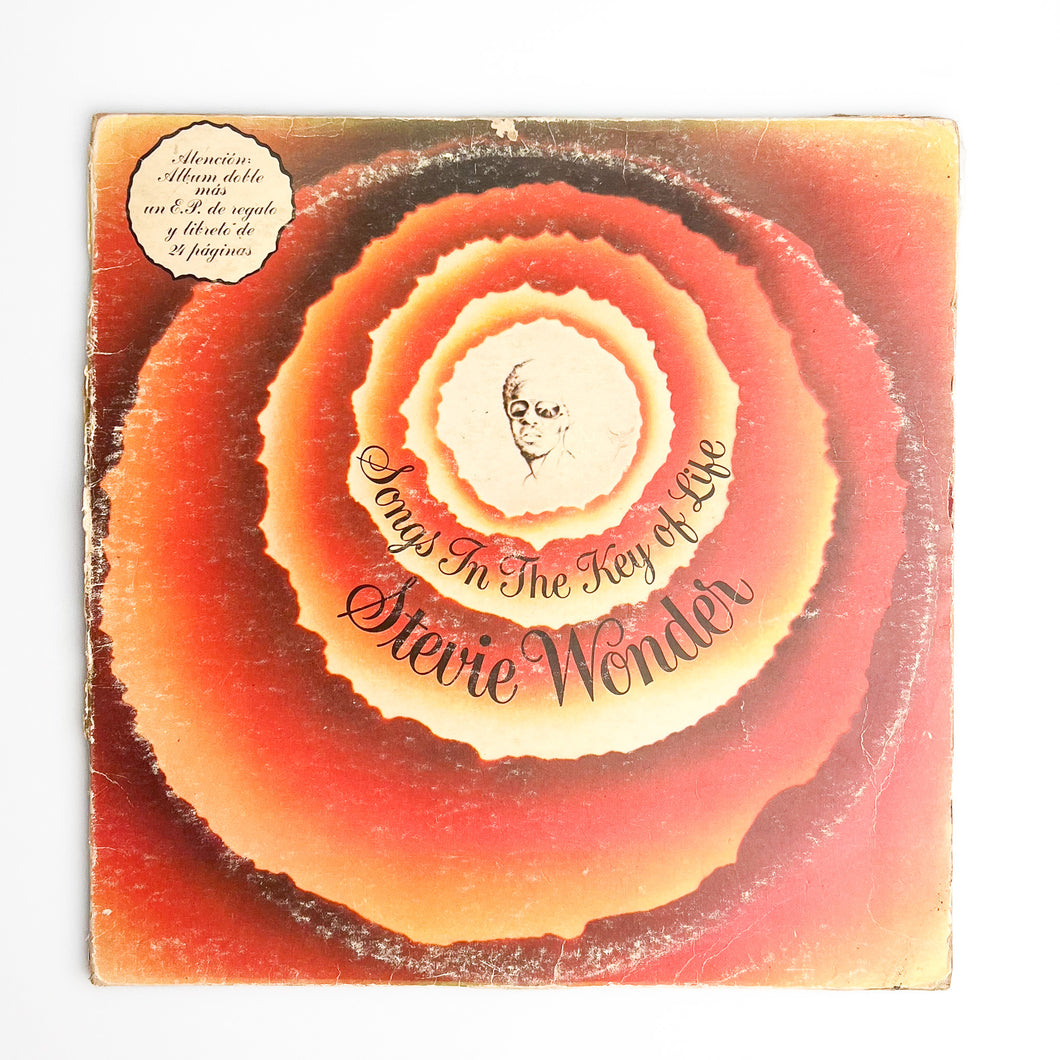 2xLP, Gat. Stevie Wonder. Songs In The Key Of Life