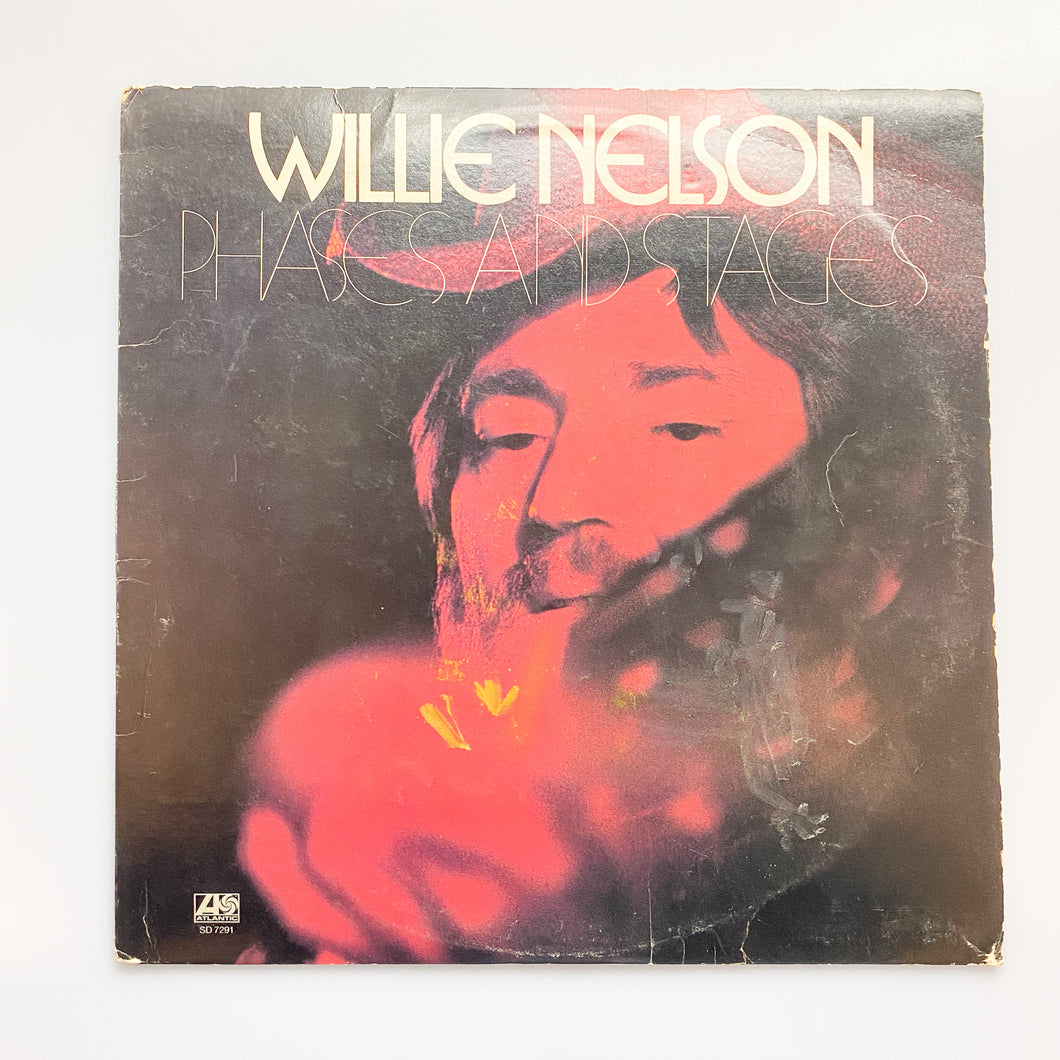 LP. Willie Nelson. Phases And Stages