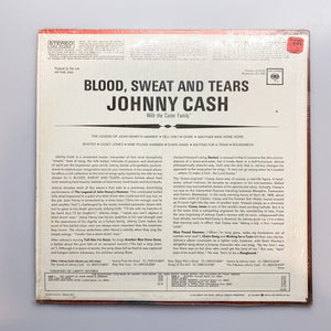 LP. Johnny Cash. Blood, Sweat And Tears