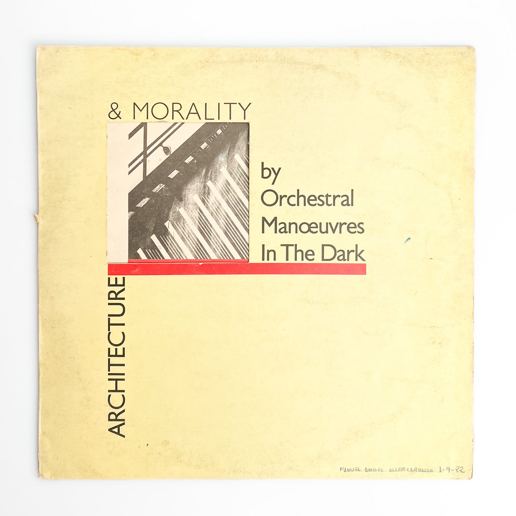 LP. Orchestral Manœuvres In The Dark. Architecture & Morality