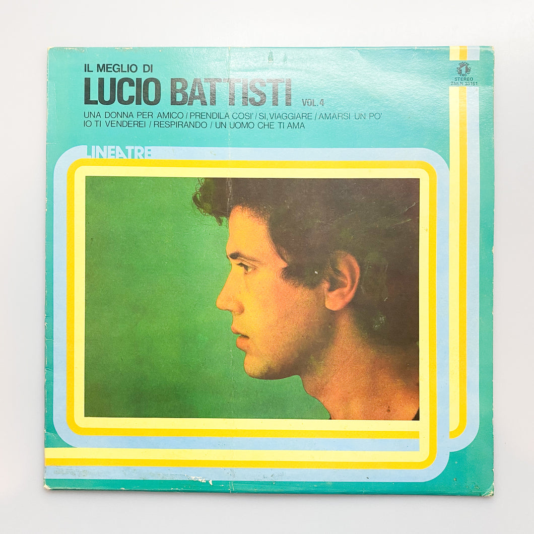 LP. Lucio Battisti. Il Meglio Di Lucio Battisti Vol. 4