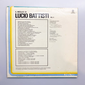 LP. Lucio Battisti. Il Meglio Di Lucio Battisti Vol. 4