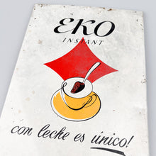 Cargar imagen en el visor de la galería, Cartel chapa Eko Instant, 1970's
