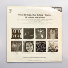 Laden Sie das Bild in den Galerie-Viewer, LP. Vinicius De Moraes / Maria Bethania y Toquinho. En La Fusa
