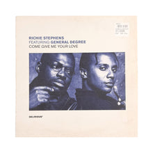 Cargar imagen en el visor de la galería, MAXI LP. Richie Stephens Featuring General Degree. Come Give Me Your Love
