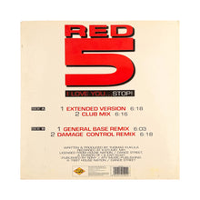 Cargar imagen en el visor de la galería, MAXI LP. Red 5. I Love You ... Stop!
