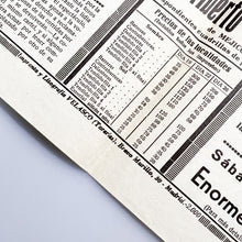 Load image into Gallery viewer, Cartel Toros Fiestas de Ferrol 1956.
