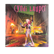 画像をギャラリービューアに読み込む, LP. Cyndi Lauper. A Night To Remember
