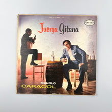 画像をギャラリービューアに読み込む, LP. Manolo Caracol. Juerga Gitana
