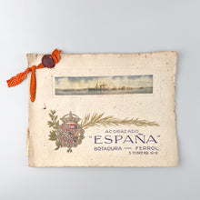 Load image into Gallery viewer, Invitación Botadura Acorazado España, Ferrol 1912
