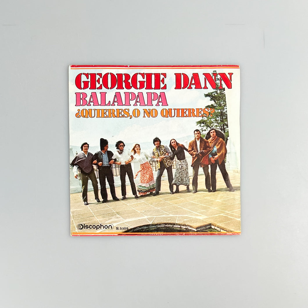 SINGLE. Georgie Dann. Balapapa / ¿Quieres, O No Quieres?