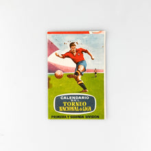 Load image into Gallery viewer, Calendario del Torneo Nacional de Liga 1962. Miralles y Sirvent. Jijona
