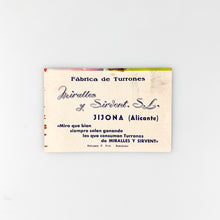 Load image into Gallery viewer, Calendario del Torneo Nacional de Liga 1962. Miralles y Sirvent. Jijona
