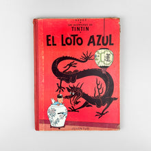 Cargar imagen en el visor de la galería, Tintín, El Loto Azul, Hergé. Juventud 1ª Edición 1965
