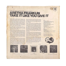 Cargar imagen en el visor de la galería, LP. Aretha Franklin. Take It Like You Give It

