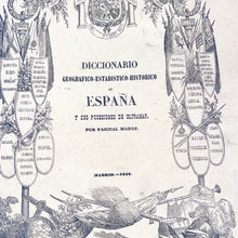 Load image into Gallery viewer, Diccionario Geográfico-Estadístico-Histórico de España y sus Posesiones de Ultramar (Madrid), Pascual Madoz
