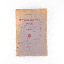 Load image into Gallery viewer, Filósofos Modernos, Colección Estvdio, Descartes, Spinoza, Kant, Leibniz
