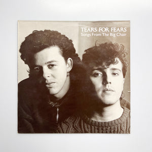 LP. Tears For Fears. Songs From The Big Chair