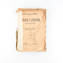 Load image into Gallery viewer, Poesía Popular Española y Mitología y Literatura Celto-Hispanas, Joaquín Costa
