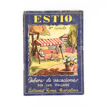 Load image into Gallery viewer, Estio, 3er Grado, Deberes de Vacaciones, Luis Mallafré
