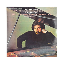 Cargar imagen en el visor de la galería, LP. Ludwig Van Beethoven / Radu Lupu / Israel Philharmonic Orchestra / Zubin Mehta. Piano Concerto No.5 "Emperor"
