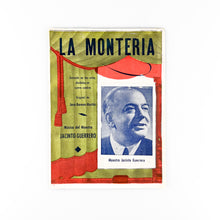 Load image into Gallery viewer, Folleto de Mano La Montería. Zarzuela de José Ramos Martín. Música de Jacinto Guerrero
