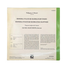 Charger l'image dans la galerie, LP. Wolfgang Amadeus Mozart, English Chamber Orchestra, Daniel Barenboim. Sinfonie Nr. 31 "Pariser" / Sinfonie Nr. 35 "Haffner"
