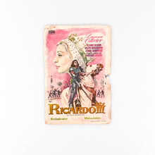 Load image into Gallery viewer, Folleto de mano Cine Capitol, Ferrol Ricardo III
