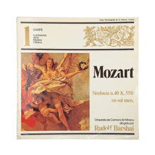 Laden Sie das Bild in den Galerie-Viewer, LP. Wolfgang Amadeus Mozart / Moscow Chamber Orchestra, Rudolf Barshai. Sinfonia N. 40 K. 550 En Sol Men.
