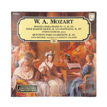 이미지를 갤러리 뷰어에 로드 , LP. Wolfgang Amadeus Mozart. Sonata Para Piano N. 11, K. 331 /  Eine Kleine Gigue, K. 574 / Fantasia, K. 397 / Quinteto Para Cuerdas, K. 581
