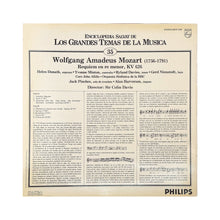 Laden Sie das Bild in den Galerie-Viewer, LP. Wolfgang Amadeus Mozart. Requiem En Re Menor KV 626
