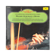Load image into Gallery viewer, LP. Wolfgang Amadeus Mozart / Robert Schumann / Hans Werner Henze. Concierto Para Instrumentos De Cuerda
