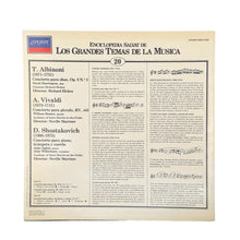 Charger l'image dans la galerie, LP. Tomaso Albinoni / Antonio Vivaldi / Dmitri Shostakovich. Conciertos Para Diversos Instrumentos (Y II)
